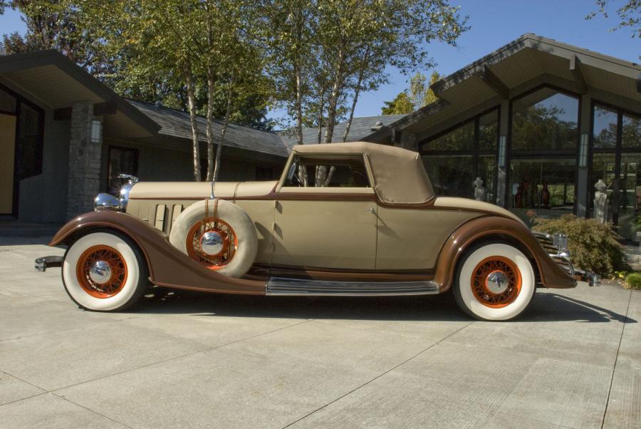  Lincoln Model KB Convertible Roadster by LeBaron 1934 года  (фото 13 из 17)